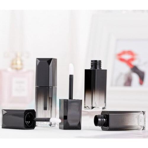 100Pieces 4ml Lip Gloss Tubes Empty Lip Gloss Containers Clear Lip Balm Bottle with Rubber Stoppers