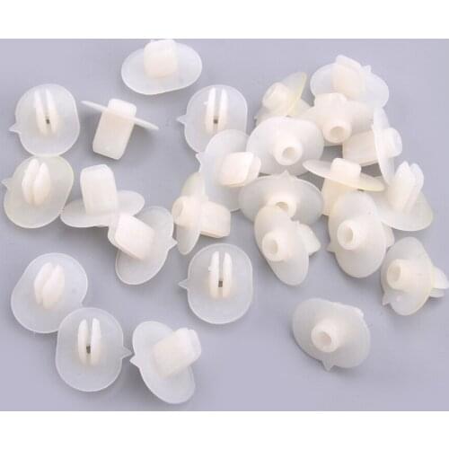 25Pcs Nylon Bumper Grommet Nut Clip Retainer Fit for Honda Civic Accord CR-V Acura 71144SR3A00