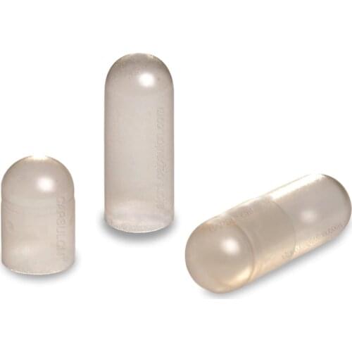 Free Shipping!!! Empty Separated Vegetarian Capsules 5000 Pieces / Carton Size 00 For Filler Machines Clear Colored