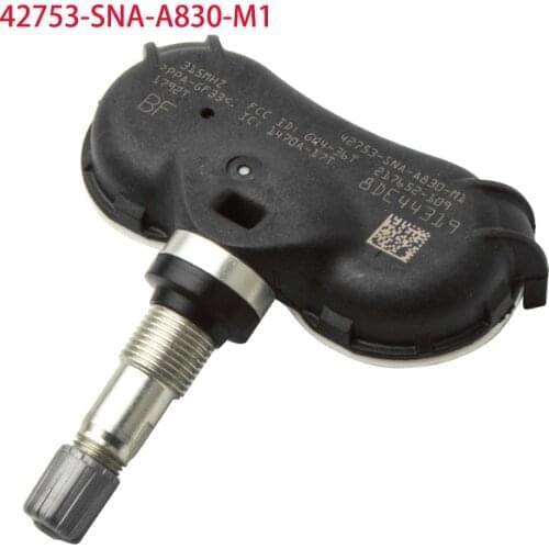Tire Pressure Sensor TPMS For Honda Fit CR-Z Odyssey Insight Civic Hybrid 2009 2010 2011 2012 2013 42753-SNA-A830-M1 GQ4-34T