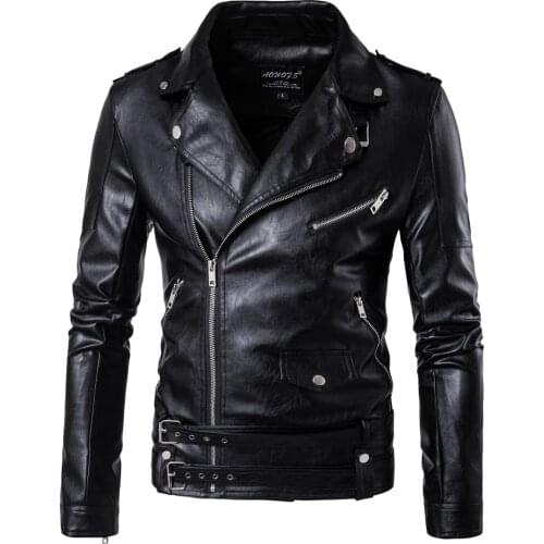 Evjsuse Mens Biker Jackets