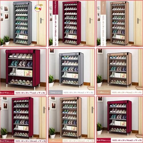 Hot Modern Shoe Rack Non-woven Fabric Dustproof Storage Shoes Cabinet Sundries Storage Bags Space Saving Shoe Organize