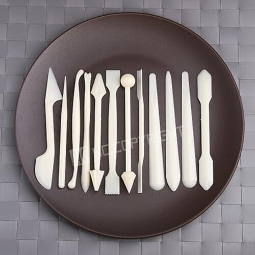 Craft Frilling Modelling Tool Cake Engraving Cutting Pens Fondant Sugar Flower Sculpture Cake Modeling Tool Kitchen Baking Tools