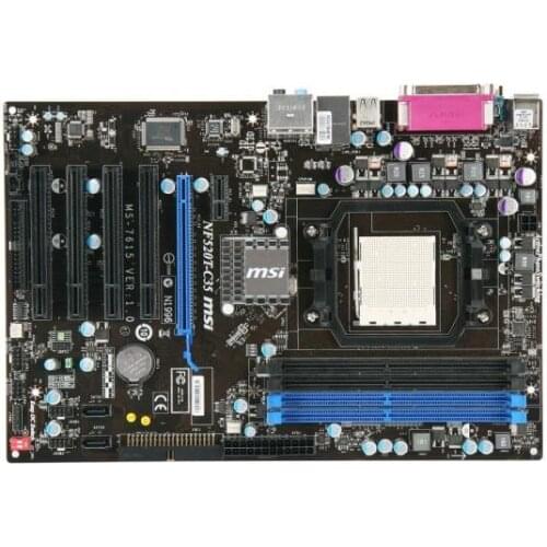 FOR MSI NF520T-C35 Desktop Motherboard AMD/AM2 DDR2 Chipset NVIDIAnForce 520 ATX Used Motherboard