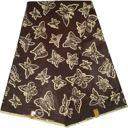 Real Wax Original Akara Print Fabrics 100%Cotton Veritable Soft99 High Quality African Wax Nigerian Sewing Fabric By The Yard 02