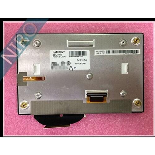 Niro DHL Shipping Brand New Original Car Navigation 7.0" inch LCD Display Screen LA070WV7(SL)(01) LA070WV7-SL01 LCD Panel