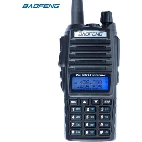Baofeng walkie talkie BaoFeng UV-82 PTT Portable Ham CB Radio 136-174/400-520 MHz FM Two way Radio Transceiver walkie talkie