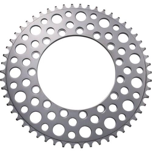 BOLANY Folding Bike Chainwheel Aluminum Alloy Single Chainwheel 56T Bike Chainring Round Hole Bike Parts