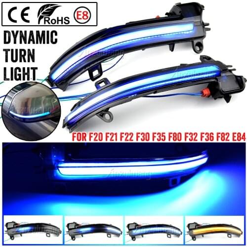 Dynamic Blinker Turn Signal LED light for BMW F20 F30 F31 F21 F22 F23 F32 F33 F34 X1 E84 F36 1 2 3 4 F87 M2