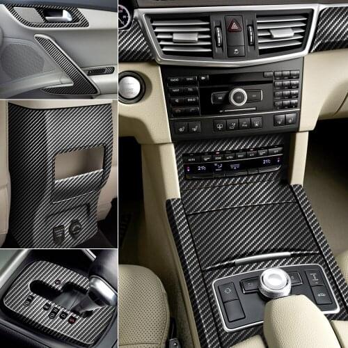 Carbon Fiber Vinyl Car Wrap Sheet Roll Film stickers Decals for KIA Forte Ceed Cerato Koup K5 Optima Rio Sportage Carnival Niro