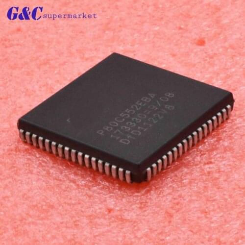 1/5PCS P80C552EBA PLCC 68PINS HIGH PERFORMANCE INTEGRATED CIRCUIT diy electronics