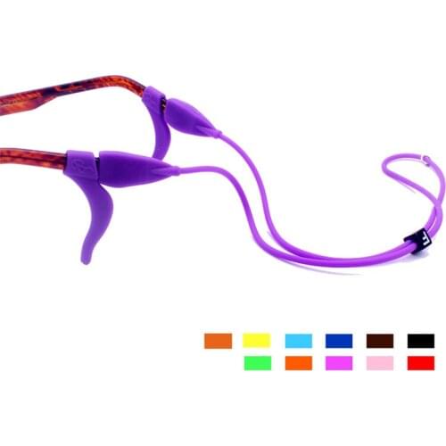 12Colors Silicone Children Glasses Chains Eyeglasses Glasses Sunglasses Strap Sport Band Cord Holder For Kids And Adult