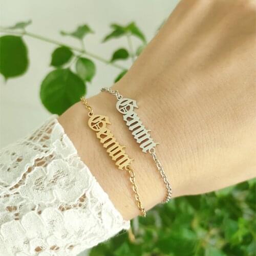 12 Zodiac Letter Bracelet Virgo Scorpio Sagittarius Capricorn Pisces Aries Taurus Gemini Cancer Old English Constellation Collar