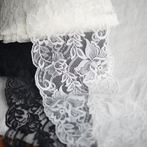 Hot sale Lace accessories No smooth fiber lace dress lace garment materials H063