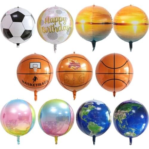 22-inch Football Balloon European Cup Party Decoration Supplies Childrens Toys Globe Basketball Birthday Decoration