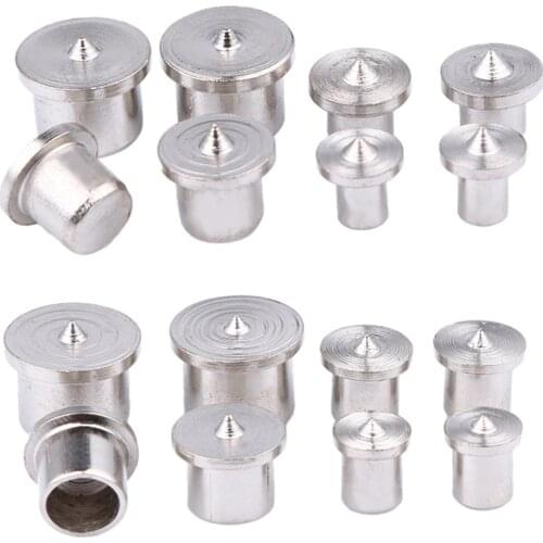 8pcs Solid Dowel Pins Center Point Set 6/8/10/12mm Woodworking Dowel Tenon Center Set For Woodworking Tool Power Accessories #BO