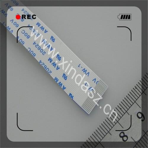 Free Shipping AWM 20624 80C 60V VW-1 0.5mm 24 ways 100mm length opposite conductors rf wire and FFC Ribbon Cable 10pcs/lot