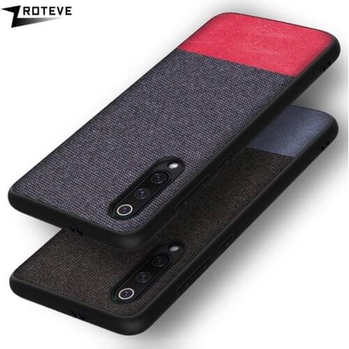 Cases For Xiaomi 9 8 Soft Silicone TPU Canvas Back Cover Fashion Fabric Case For Xiaomi Mi9 Mi 9 8 SE Pro Lite Phone Case Cover