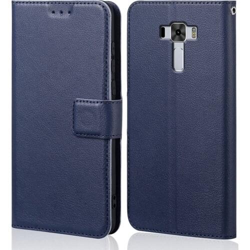 Asus Zenfone 3 Laser ZC551KL Case Flip Silicone PU Leather Wallet Cover Phone Case For Asus Zenfone 3 Laser ZC551KL ZC551 KL