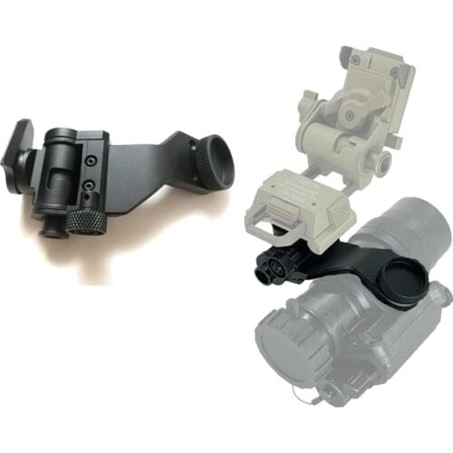 Tactical Metal J Arm Bracket Mount Aluminium Alloy Night Vision Goggles Stand Support J arm Holder Carrier For Wilcox AN/PVS-14