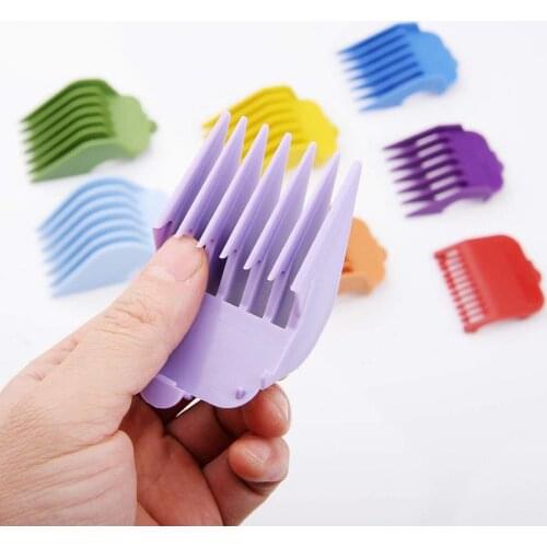 8Pcs Electric Limits Comb Hair Clipper Shaver Trimmer Replacement Cutting Guide Comb Set Hair Trimmers Set