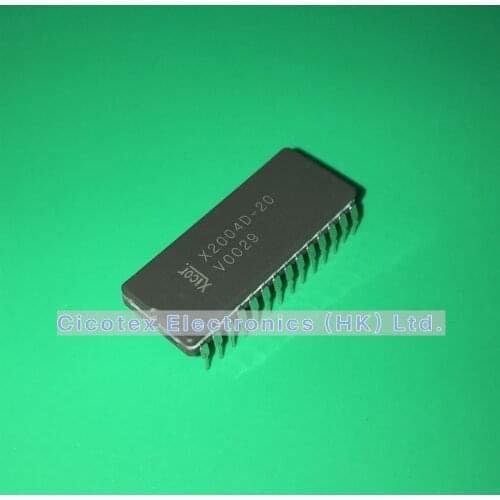 X2004D-20 CDIP28 512X8 NON-VOLATILE SRAM 300ns HERMETIC SEALED CERDIP-28 X2004D20 X2004 D-20