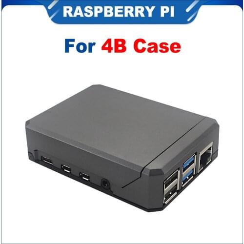 ITINIT R73 Argon NEO Raspberry Pi 4 Model B Case Aluminum Enclosure Sliding Magnetic Top Passive Cooling Shell