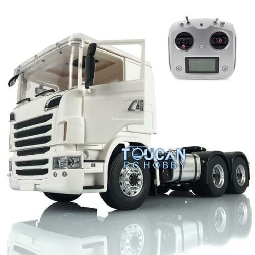 LESU Metal 6*6 Chassis Hercul R730 Sca Cabin 1/14 RC W/ Radio Tractor Trcuk THZH0655-SMT5