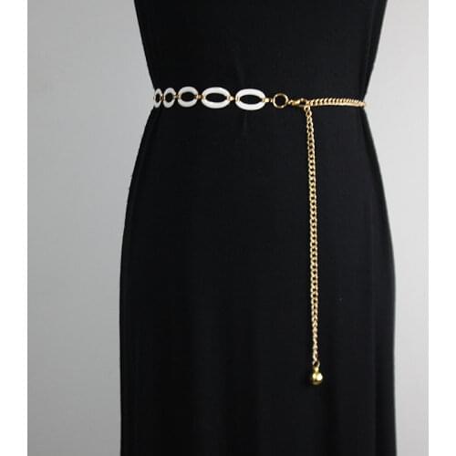 Fashion Accessories Belt Chain for Women Metal Waist Chain for Women Decorative