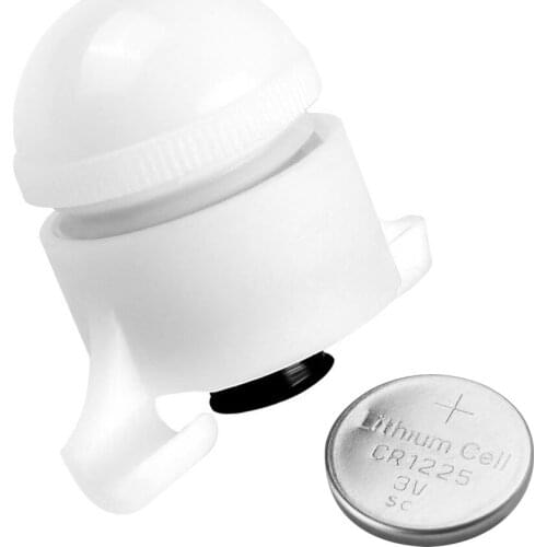 Night Fishing Alert Outdoor Fishing Bite LED Alarm Rod Tip Mounted Automatic Glowing Safety Alert Fish Bell