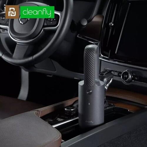 XIAOMI MIJIA Original Cleanfly FVQ Portable Car Handheld Vacuum Cleaner home Wireless Mini Dust Catcher Strong Cyclone Suction