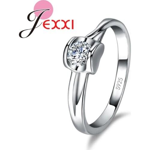 Attractive Price Woman Jewelry Rings Women Elegant Romantic Style 925 Sterling Silver Ring For Birthday Party