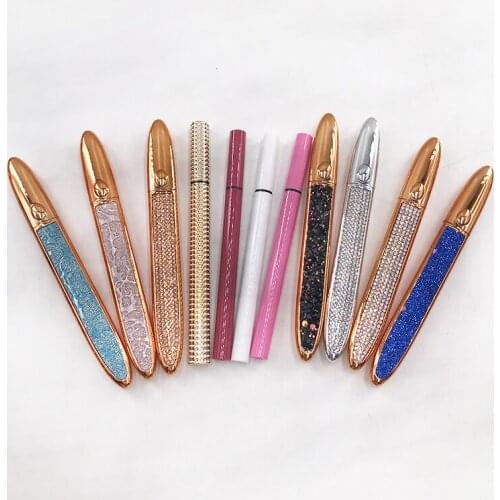 Self-adhesive Eyeliner Pen Waterproof Black and Brown color Liquid for sticker eyelashes No Blooming