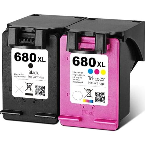 Compatible for HP 680 680XL Ink Cartridges for HP Deskjet 1115 1118 2135 2138 2600 3635 3636 3638 4538 4678 5000 5200 Printer