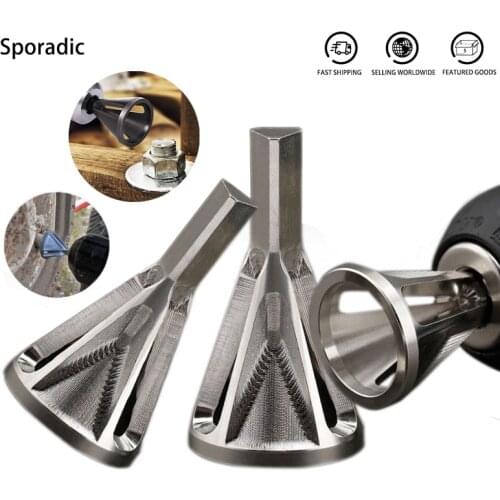 Sporadic Deburring External Chamfer Tool Hardened Steel Remove Burr Tools For Metal Drilling Power Tools Fitting