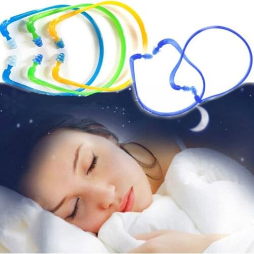 1 Pair Soft Ear Plugs Silicone Waterproof Dust-Proof Earplugs sleep Accessories Good Sleep