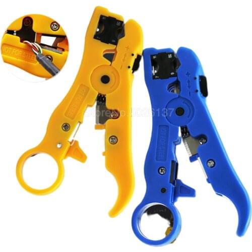 Automatic Stripping Pliers Universal Coaxial Cable Wire Stripper Tools Crimping With Hexagon Wrench Multi-functional Electric