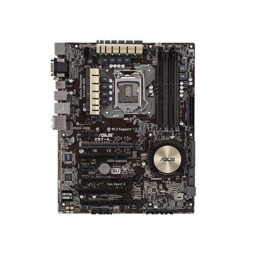 Used,Asus Z97-A Desktop Motherboard Z97 LGA 1150 For Core i7 i5 i3 DDR3 SATA3 USB3.0