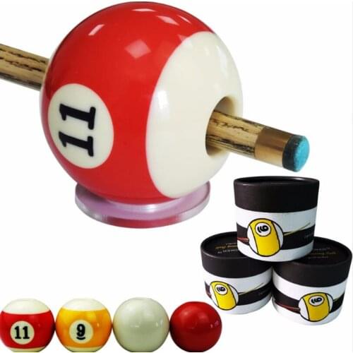 Pool Game Billiard Practice Ball Snooker Training Ball Black Eight-Bar Practice Trainer Billiard Gift Portable Creative Gifts