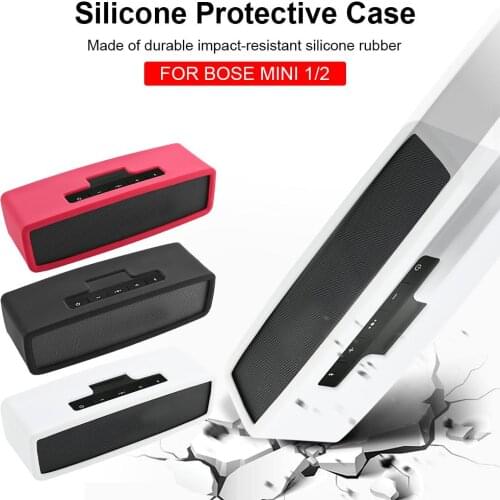 Bluetooth-compatible Speaker Case Protective Cover For Bose Mini 1/2 Shockproof Anti-fall Silicone Case Audio Travel Box HOT