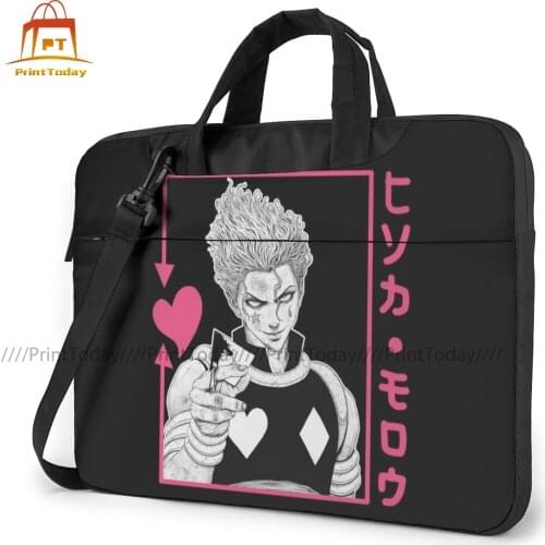 Hisoka Laptop Bag Case Kawaii Bike Computer Bag Crossbody Protective Laptop Pouch