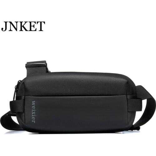 JNKET New Men Chest Backpack Shoulder Bag Sports Bag Sling Bag Leisure Crossbody Bag
