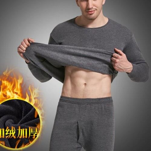 Thermal Underwear Sets For Men Winter Thermo Underwear Long Johns Winter Clothes Men Thick Thermal Clothing