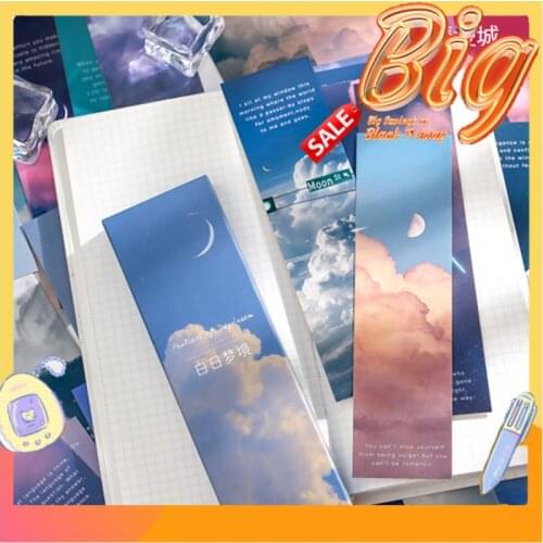 30pcs Bookmark Decoration Material Greeting Card Stationery Gift For Someone Who Likes To Read School Supplies