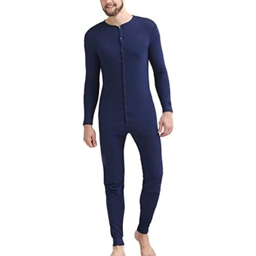 Mens Force Classic Thermal Base Layer Union Suit heat and smooth flat lock seams and tagless label enhance comfort