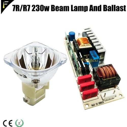Original 230W sharpy beam lamp 7R moving head light With Ballast P vip 180/230w 1.0 e20.6) replacement Hri Sirius lamp 230