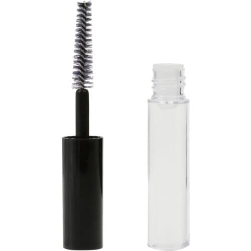 4ML Plastic Empty Mascara Eyelash Growth Brow Lip Gloss Liquid Tube w/ Brush