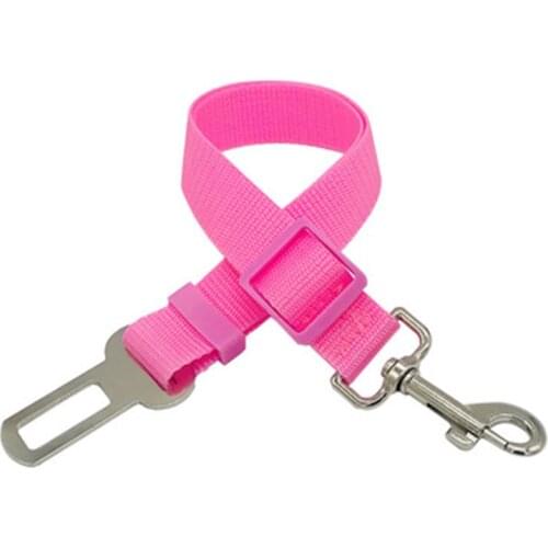 Adjustable Dog Cat Car Safety Belt Pet Vehicle Seat Belt Leash For Dogs Travel Traction Collar Harness Dog Lead Clip pet product