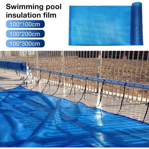 Swimming Pool Heat Insulation Film, Square Solar Tarpaulin, Durable Swimming Pool Protection Cover, Pool Tarpaulin Bubble Blanke