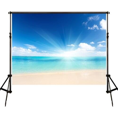 VinylBDS 200X300CM Wedding Photography Backdrops Beach Seawater Backdrop Photography Children Backgrounds Beach Background